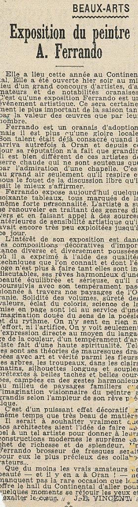 AUGUSTIN FERRANDO 1880-1957 (5)L'Echo d'Oran 1932.jpg